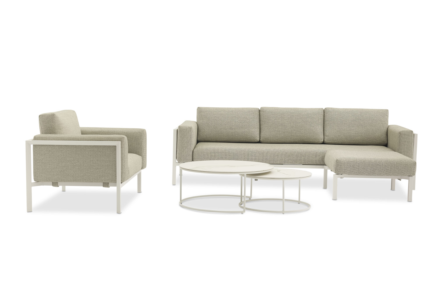 Диван 3-місний (з подушками) LAGOM REEF Lm 59T / TAUPE