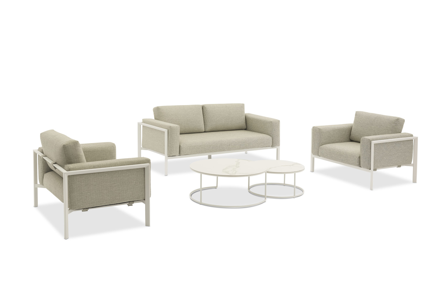 Пуф (з подушкою) LAGOM REEF Lm 60T / TAUPE