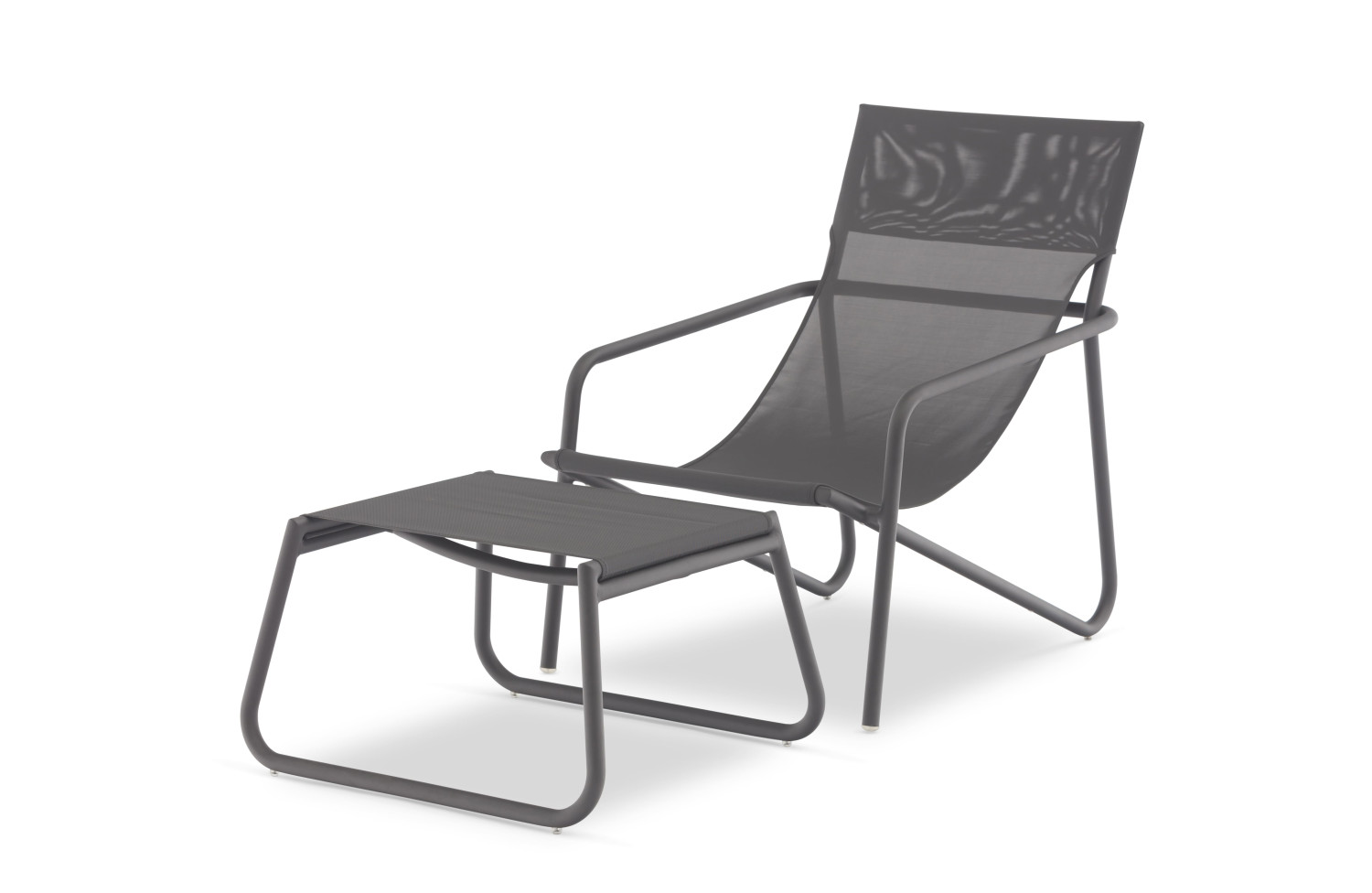 Набір для балкона: Крісло (з подушкою) + пуф (без подушки) / LAGOM COAST Lm 29T+30T / TAUPE