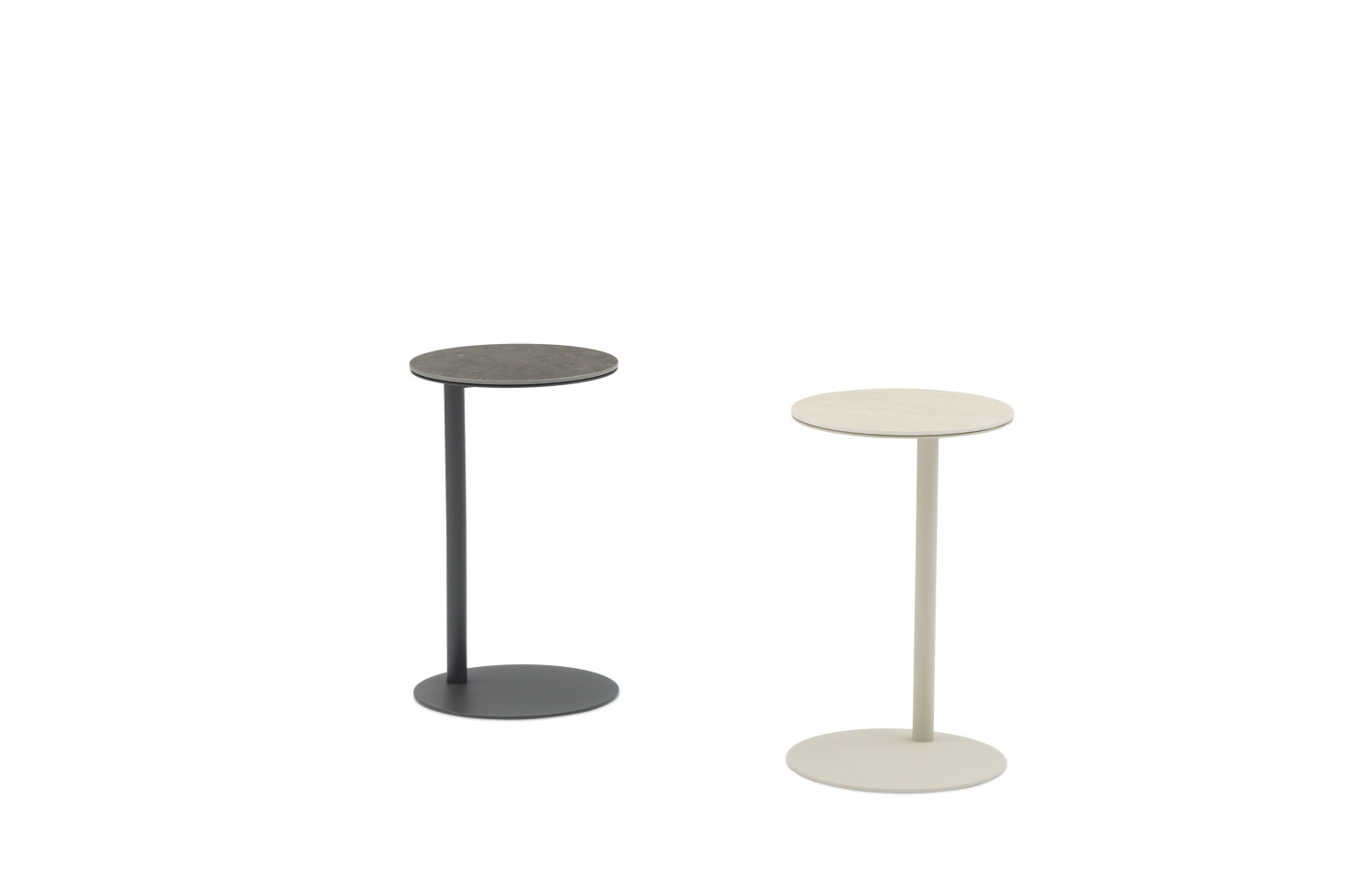 Кутовий cтолик (круглий) LAGOM BUTLER Lm 65G / ANTHRACITE