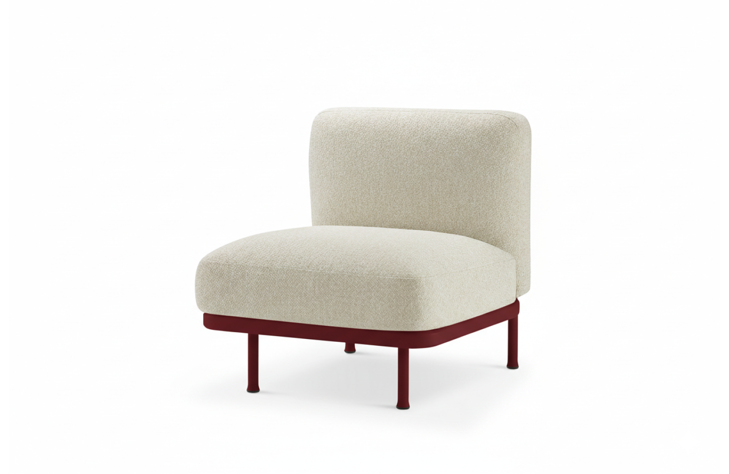 Центральна частина (з подушками) LAGOM CORAL Lm 73R / BURGUNDY