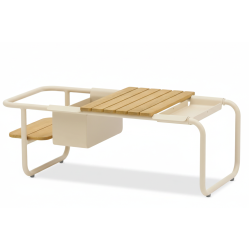 Багатофункціональний кавовий столик 83*46 LAGOM SUNSEТ Lm 27T / TAUPE