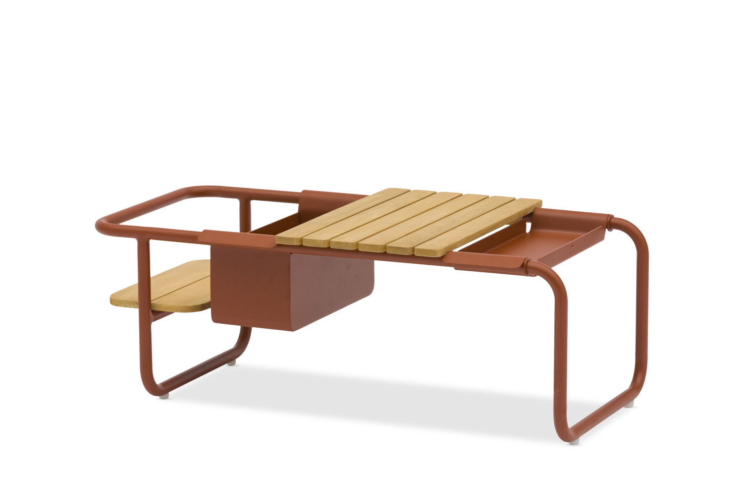 Багатофункціональний кавовий столик 83*46 LAGOM SUNSET Lm 27R / BURGUNDY