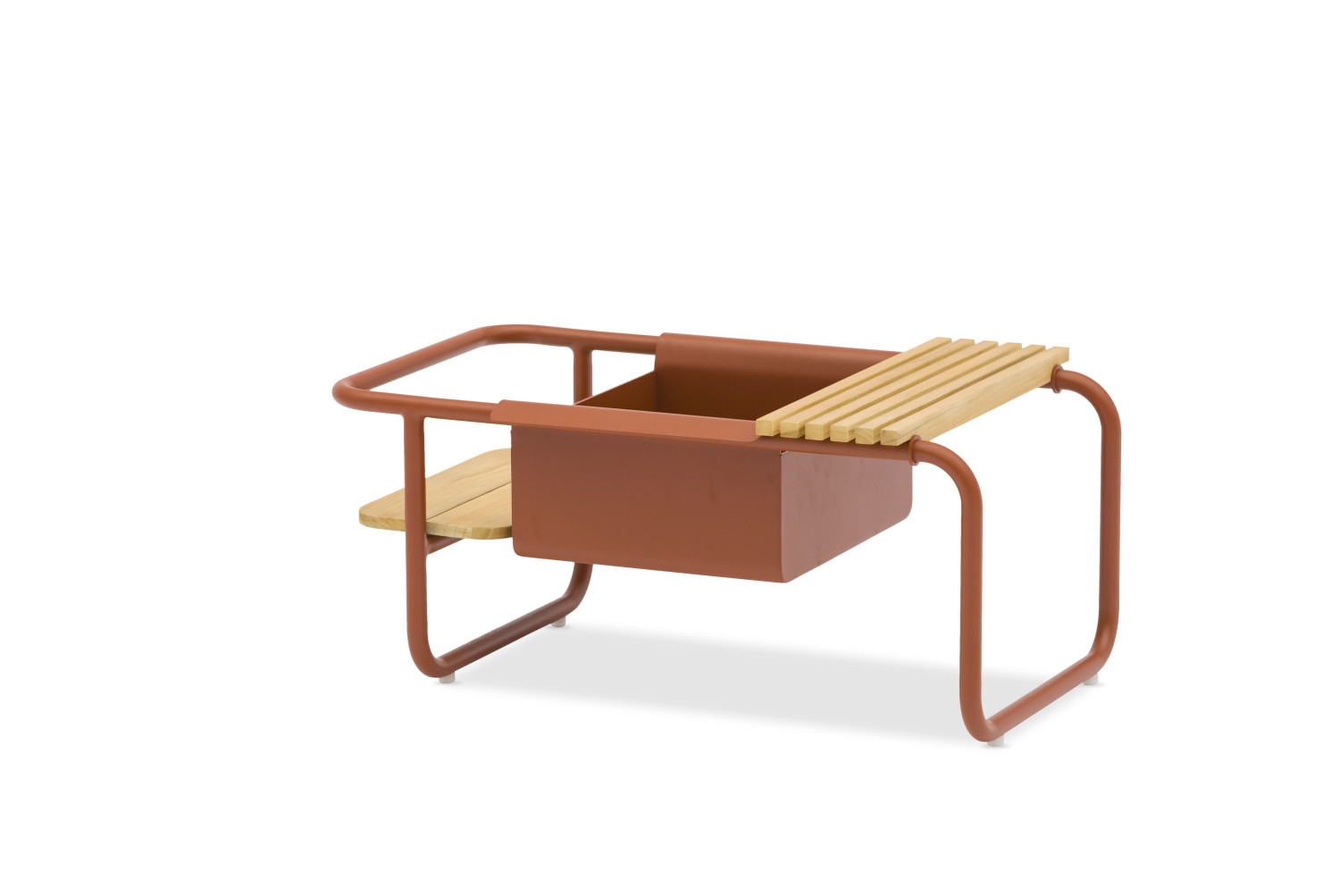 Багатофункціональний кавовий столик 83*46 LAGOM SUNSET Lm 27R / BURGUNDY