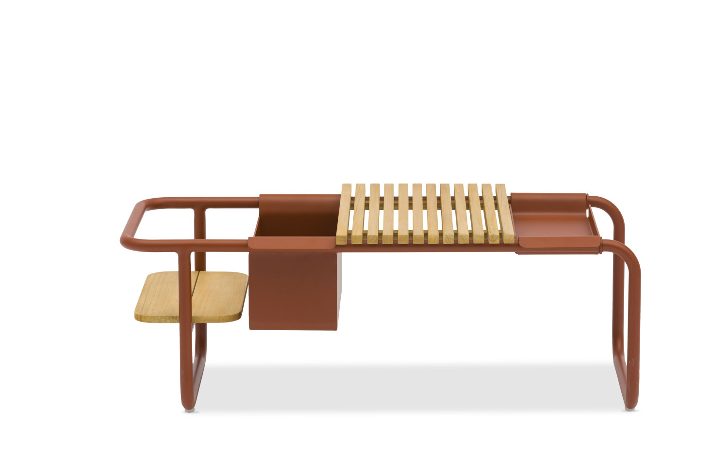 Багатофункціональний кавовий столик 83*46 LAGOM SUNSET Lm 27R / BURGUNDY