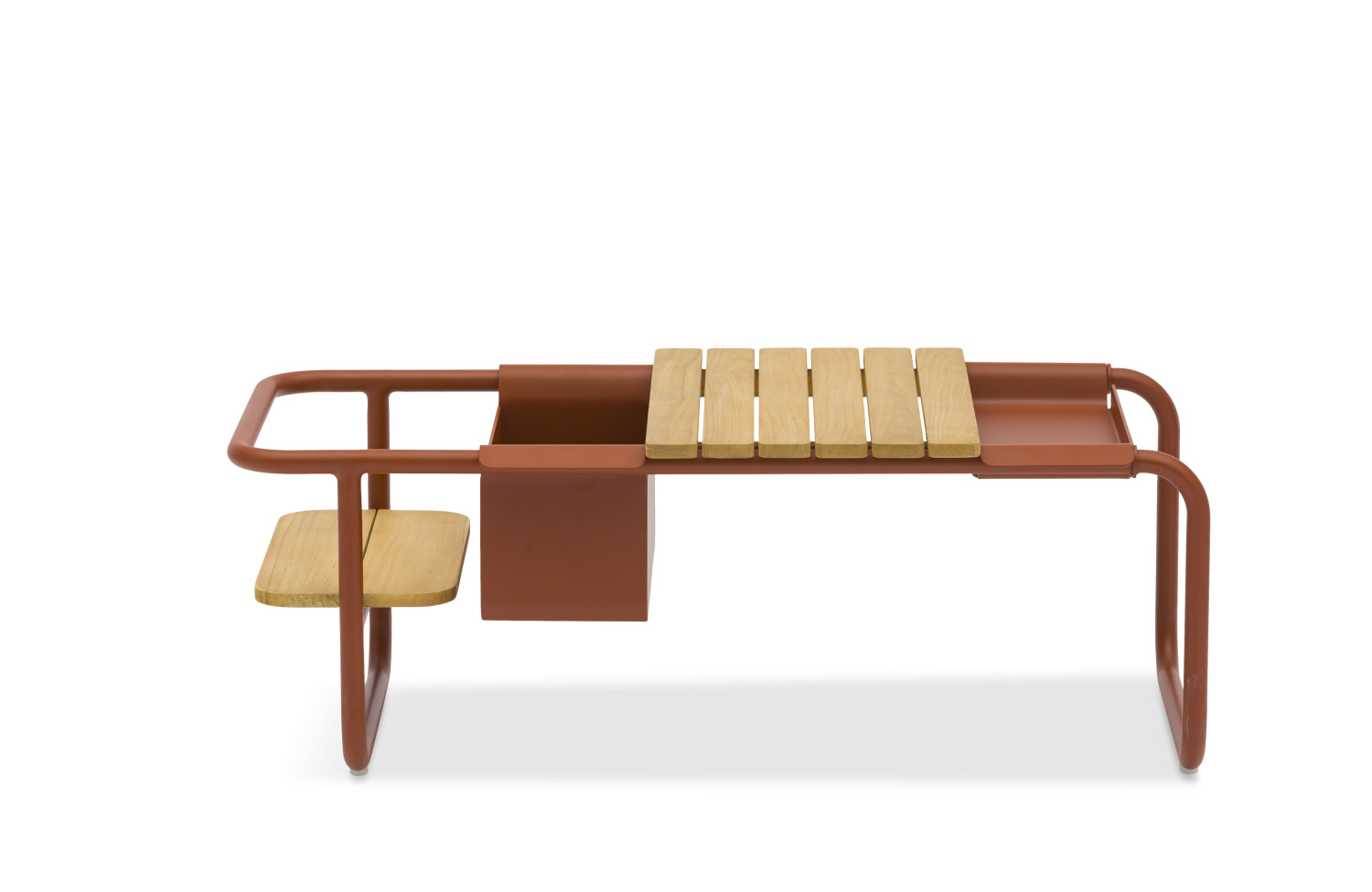 Багатофункціональний кавовий столик 83*46 LAGOM SUNSET Lm 27R / BURGUNDY