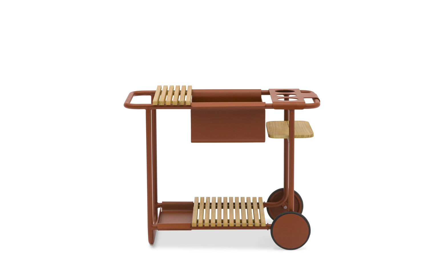 Сервірувальний столик на коліщатках LAGOM SUNSET Lm 80G / ANHTRACITE