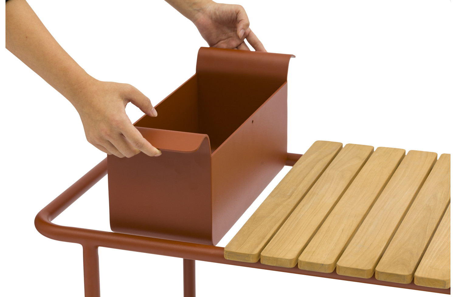 Сервірувальний столик на коліщатках LAGOM SUNSET Lm 80T / TAUPE