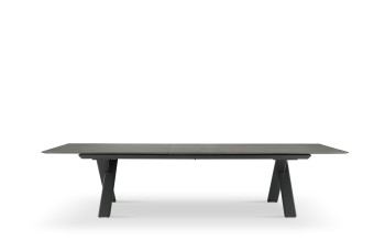 Обідній стіл прямокутний (розкладний 200-300 cm) LAGOM ALBATROS Lm 88G/ ANTHRACITE