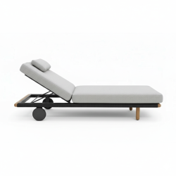 Шезлонг (з подушками) LAGOM HAVEN Lm 35G / ANTHRACITE