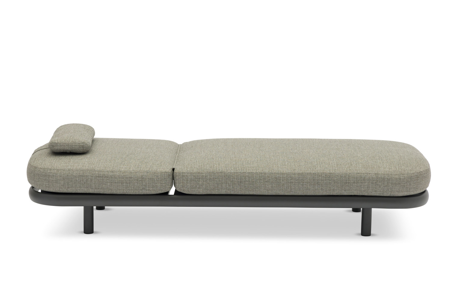 Шезлонг з кутовим столиком (з подушками) LAGOM CLOUD Lm 90G / ANTHRACITE