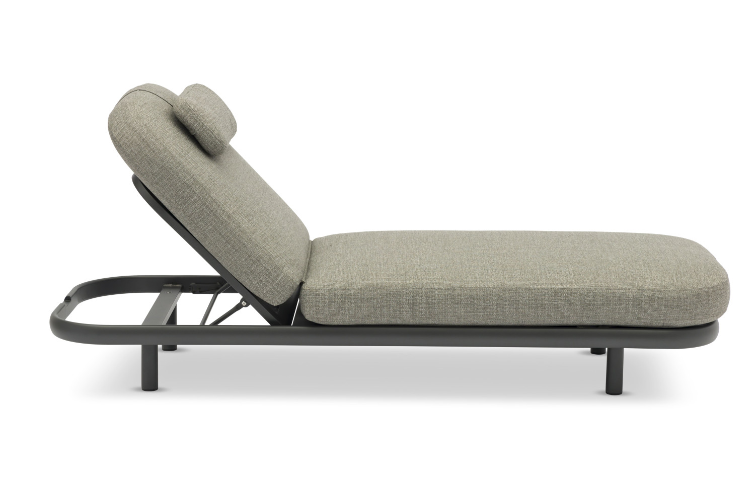 Шезлонг з кутовим столиком (з подушками) LAGOM CLOUD Lm 90G / ANTHRACITE