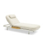 Шезлонг з кутовим столиком (з подушками) LAGOM CLOUD Lm 90T / TAUPE