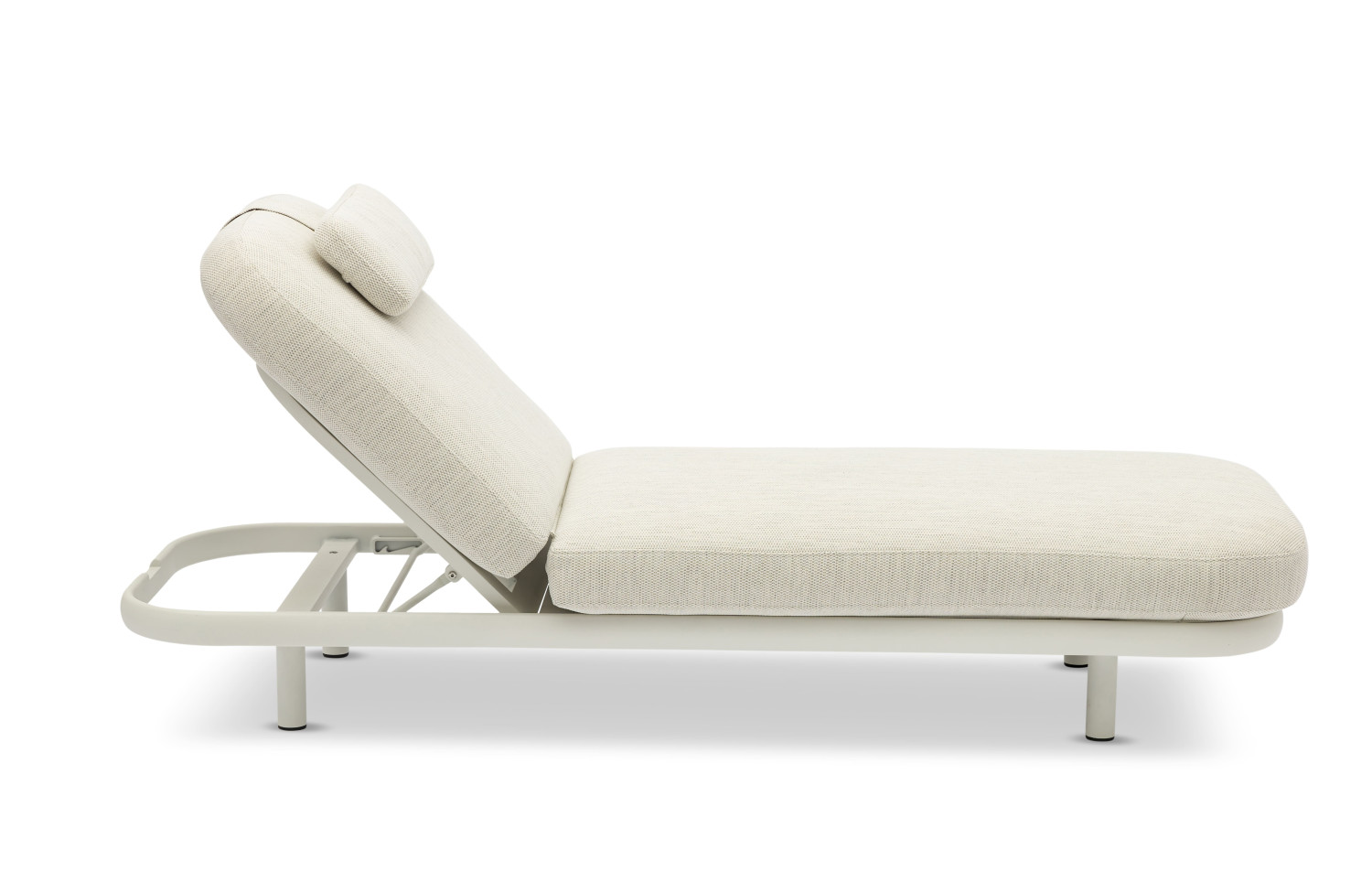 Шезлонг з кутовим столиком (з подушками) LAGOM CLOUD Lm 90T / TAUPE