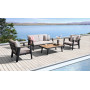 Lounge set (with cushions) HIGOLD EMOTI 697730 / ANTHRACITE