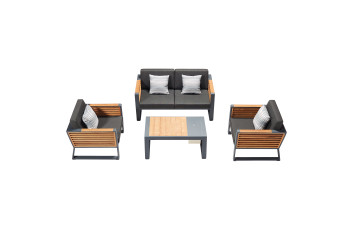 Lounge set (with cushion) HIGOLD NEW YORK 204010 / BLACK
