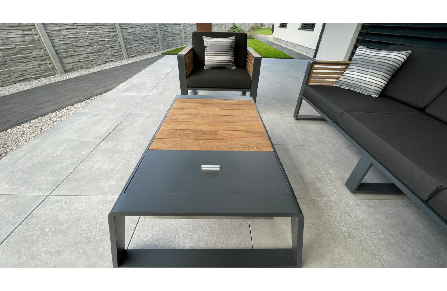 Комплект для відпочинку (з подушками) HIGOLD NEW YORK 204010 / BLACK