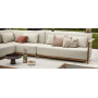 Zestaw narożny dla 5 osób PRAWY (z poduszkami) APPLE BE ST LUCIA 72000089 (2 szt) / 72000088 (1 szt) / 72000087 (1 szt) / 72000090 (1 szt) / 72000091(1 szt)