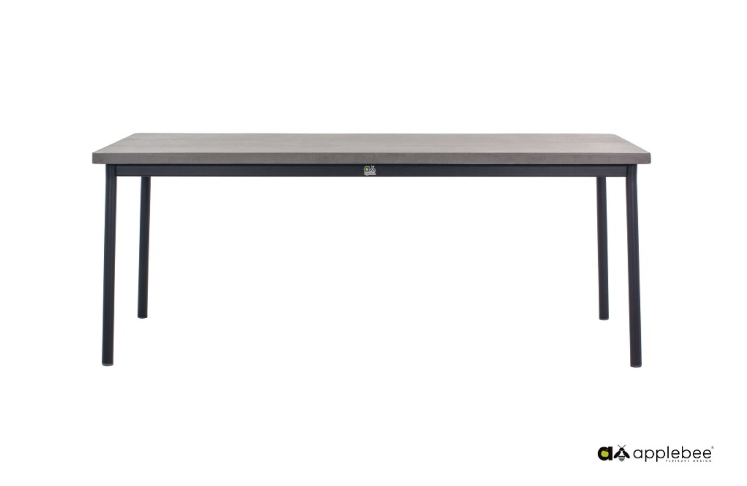 Zestaw do jadalni dla 6 osób (z poduszkami) APPLE BEE MILOU BLACK 70001347 (1 szt) / 70000034 (6 szt)