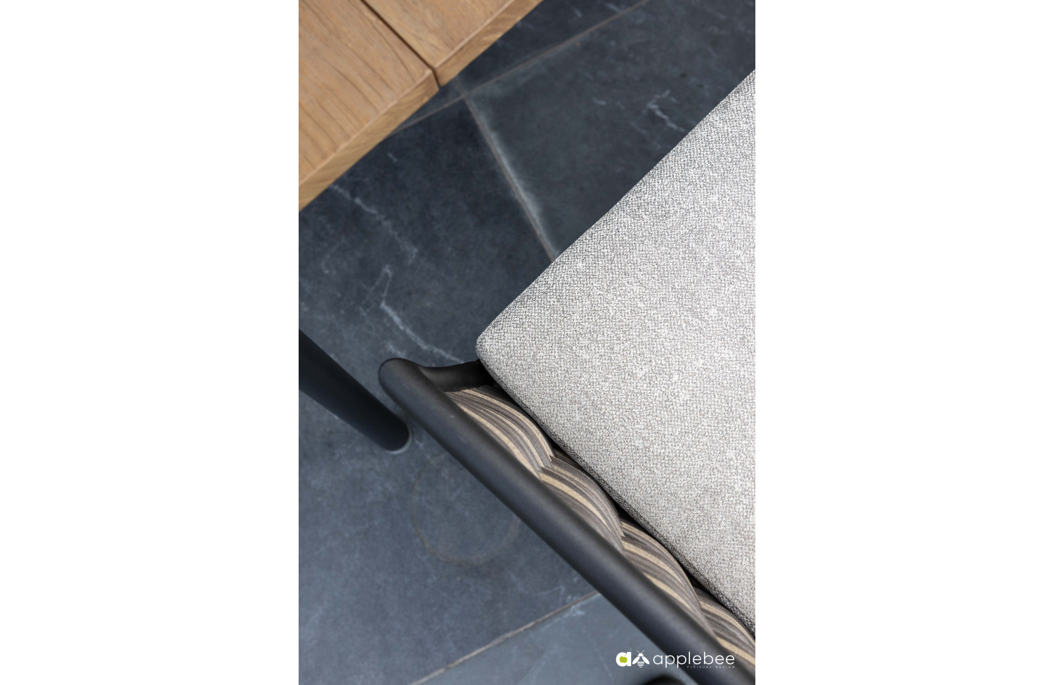 Комплект для відпочинку (з подушками) APPLE BEE MILOU BLACK 18101B1-LC (2 шт) / 18101B1-SF (1 шт) / 70001297 (1 шт) / 70001296 (1 шт)