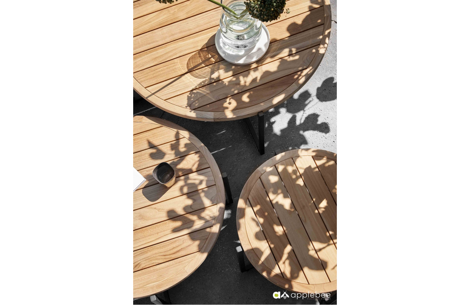 Lounge set (with cushions) APPLE BEE CONDOR 70001274 / 70001273 / 70001272 / 70001295 / 70001296 / 70001297 / 70001275 / BLACK