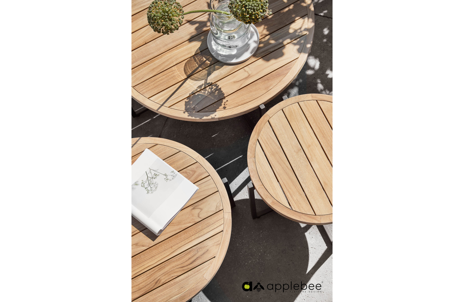 Zestaw wypoczynkowy dla 5 osób (z poduszkami) APPLE BEE COCOON 18011B1-SF (1 szt) / 18011B1-LC (2 szt) / 70001297 (1 szt) /70001296 (1 szt) / 70001295 (1 szt)