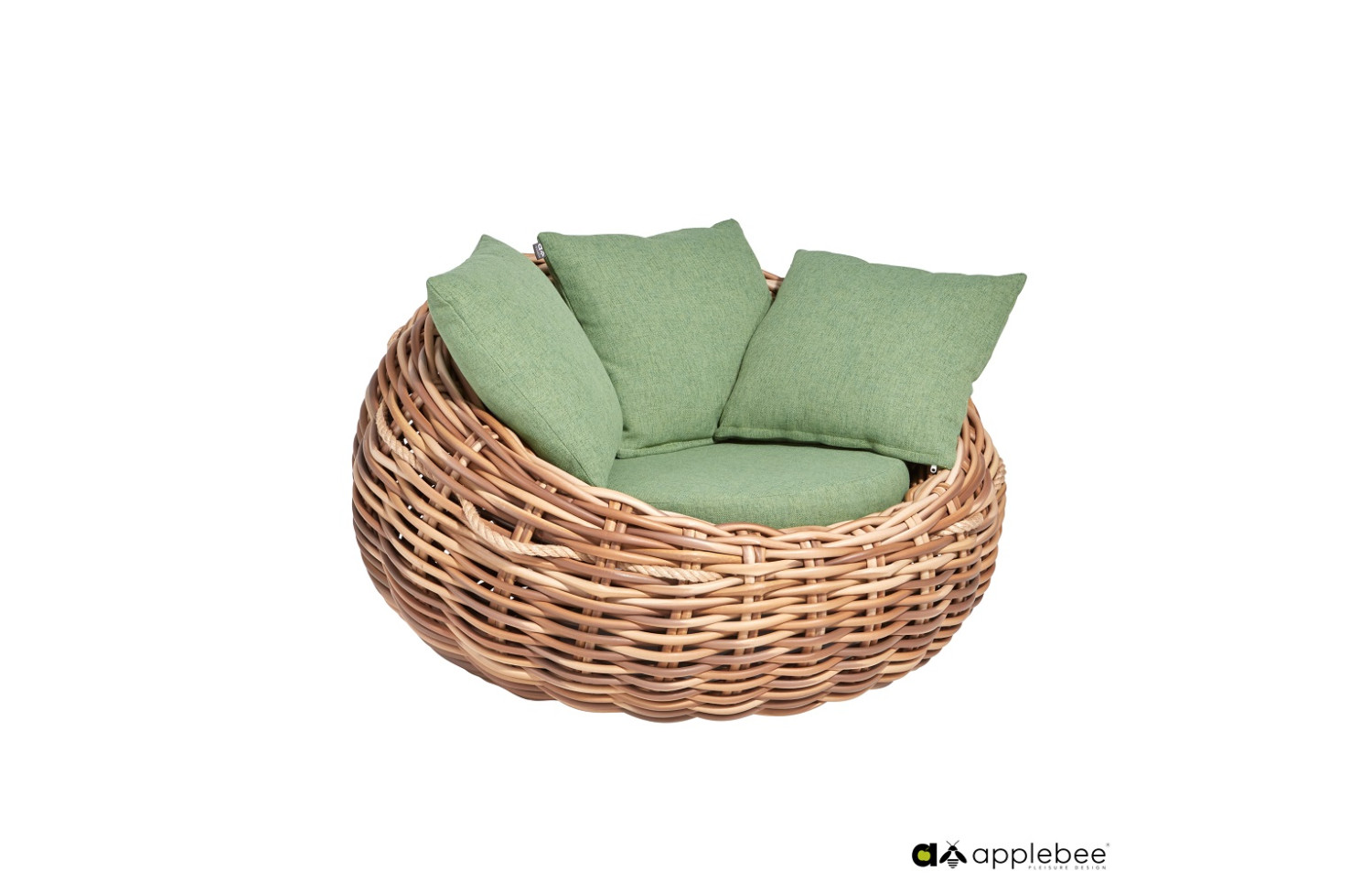 Zestaw wypoczynkowy dla 5 osób (z poduszkami) APPLE BEE COCOON 18011B1-SF (1 szt) / 18011B1-LC (2 szt) / 70001297 (1 szt) /70001296 (1 szt) / 70001295 (1 szt)