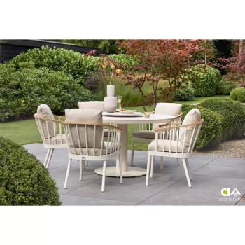 Обідній комплект (з подушками) APPLE BEE MELVILLE & CONDOR 72000333 (1 шт) / 72000334 (1 шт) / 72000335 (1 шт) / 72000336 (1 шт) / 72000408 (4 шт)