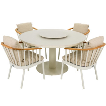 Обідній комплект (з подушками) APPLE BEE MELVILLE & CONDOR 72000333 (1 шт) / 72000334 (1 шт) / 72000335 (1 шт) / 72000336 (1 шт) / 72000408 (4 шт)