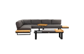 Coner set RIGHT (with cushions) APPLE BEE MURA 70001466 / 70001467 / 70001469 / 70001470