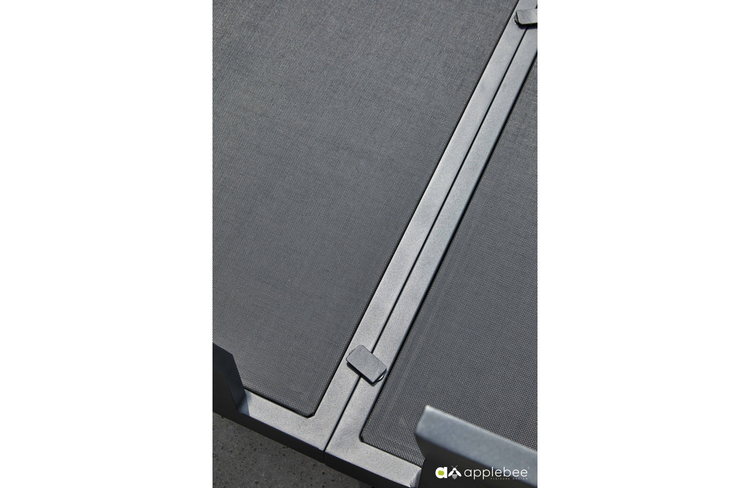 Coner set RIGHT (with cushions) APPLE BEE MURA 70001466 / 70001467 / 70001469 / 70001470