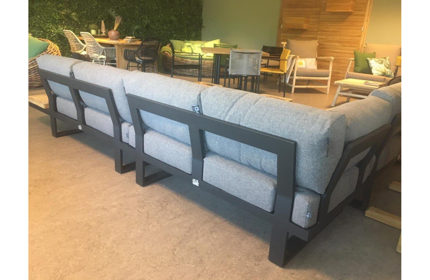 Coner set RIGHT (with cushions) APPLE BEE MURA 70001466 / 70001467 / 70001469 / 70001470