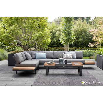 Coner set RIGHT (with cushions) APPLE BEE MURA 70001466 / 70001467 / 70001469 / 70001470