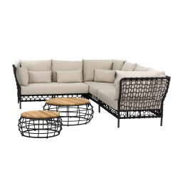 Coner Set (with cushions) LEFT APPLE BEE PURE 70001527 (1 pc) / 70001529 (1 pc) / 70001528 (2 pcs) / 70001530 (1 pc)