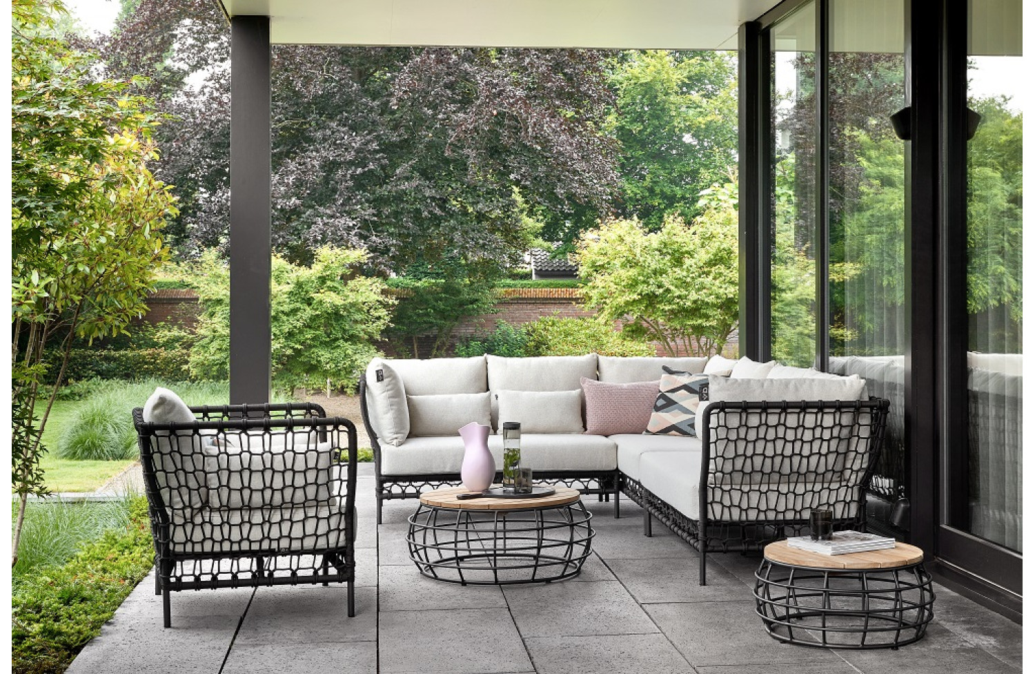 Lounge Armchair (with cushions) APPLE BEE PURE 70001527