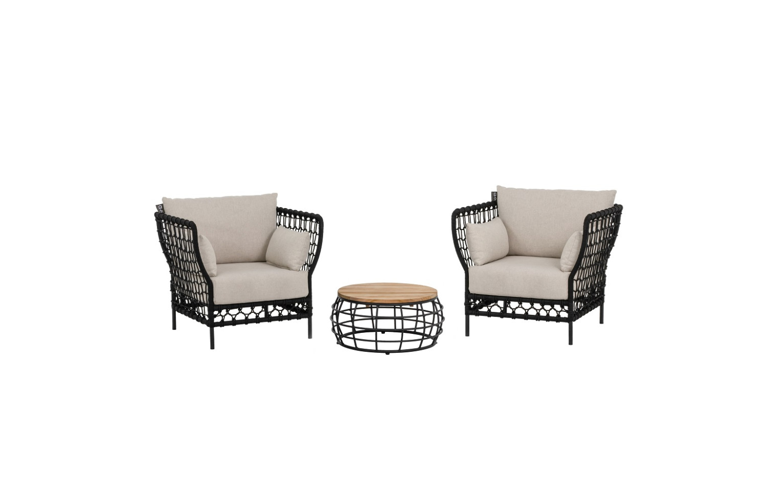 Lounge Armchair (with cushions) APPLE BEE PURE 70001527