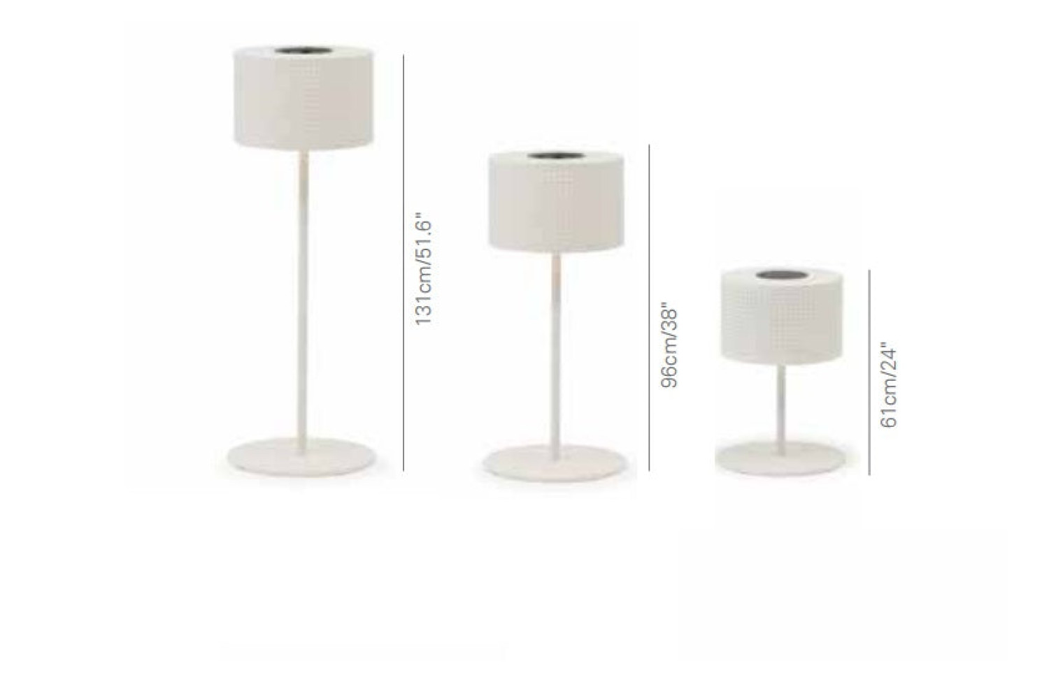 Вулична Лампа Cолярна зарядна (USB) COUTURE JARDIN HILO 92414752