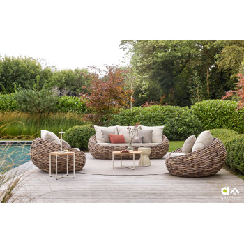Lounge set (with cushions) APPLE BEE COCOON BOUCLE 72000461 (1 pc) / 72000457 (2 pcs) / 70001295 (1 pc) / 70001296 (1 pc) / 70001297 (1 pc)