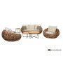 3-Seater Sofa (with cushions) APPLE BEE COCOON 72000461 BEIGE