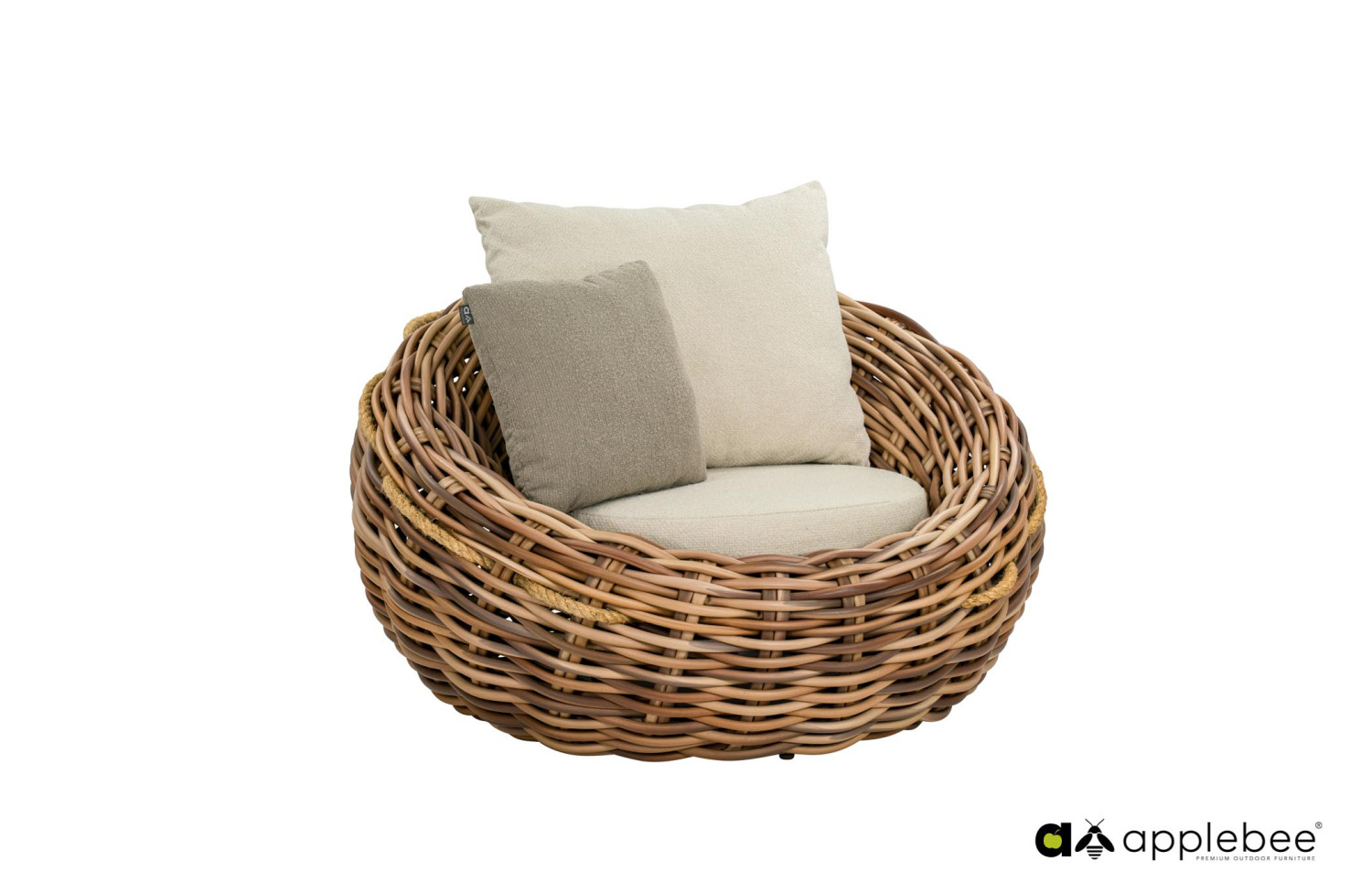 Zestaw wypoczynkowy dla 5 osób (z poduszkami) APPLE BEE COCOON BOUCLE 72000461 (1 szt) / 72000457 (2 szt) / 70001295 (1 szt) / 70001296 (1 szt) / 70001297 (1 szt)