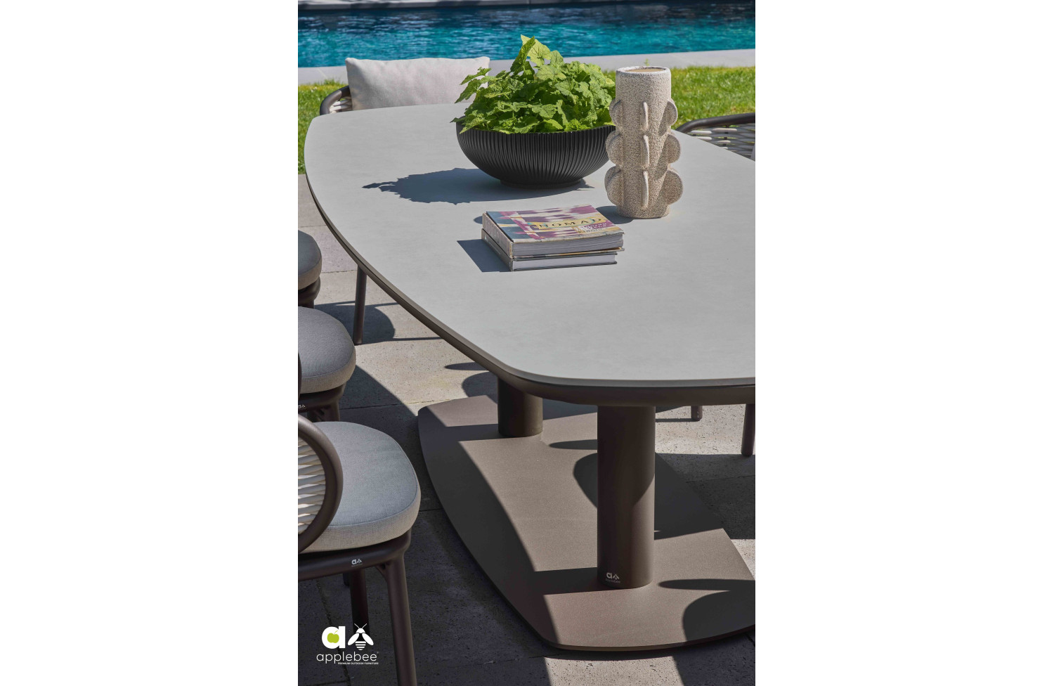 Stół do jadalni 280 APPLE BEE MELVILLE BRONZE 72000608 72000609 72000610