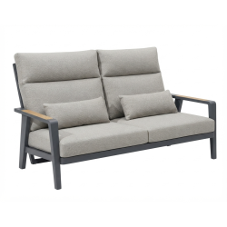 2-SEATER SOFA with adjustable back (with cushions) HIGOLD EMOTI 2.0 69772104 / ANTHRACITE