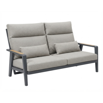 2-SEATER SOFA with adjustable back (with cushions) HIGOLD EMOTI 2.0 69772104 / ANTHRACITE