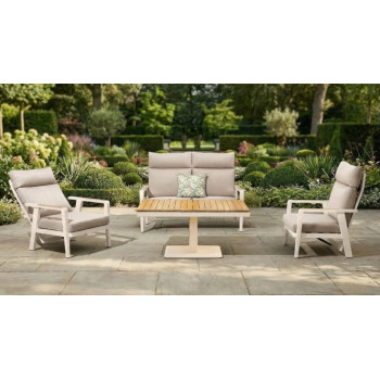 2-SEATER SOFA with adjustable back (with cushions) HIGOLD EMOTI 2.0 69772104 / TAUPE