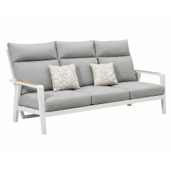 3-SEATER SOFA with adjustable back (with cushions) HIGOLD EMOTI 2.0 69772204 / TAUPE