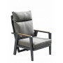 Крісло зі відкидною спинкою (з подушками) HIGOLD EMOTI 2.0 69772003 / ANTHRACITE