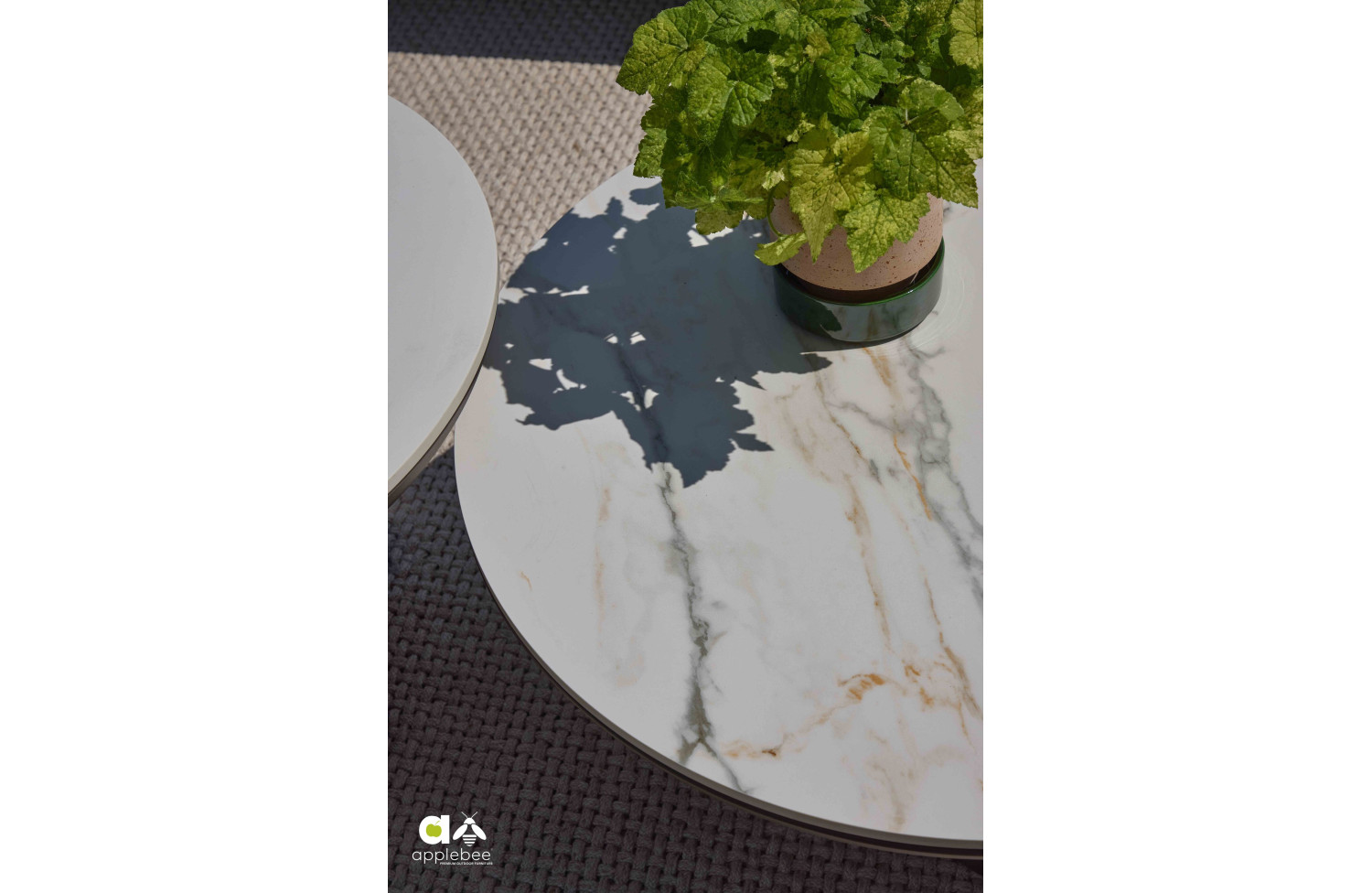 Zestaw wypoczynkowy dla 5 osób (z poduszkami) APPLE BEE KEY LARGO 72000636 (2 szt) / 72000638 (1 szt) / 72000620 (1 zest) / 72000621 (1 zest) / BRONZE