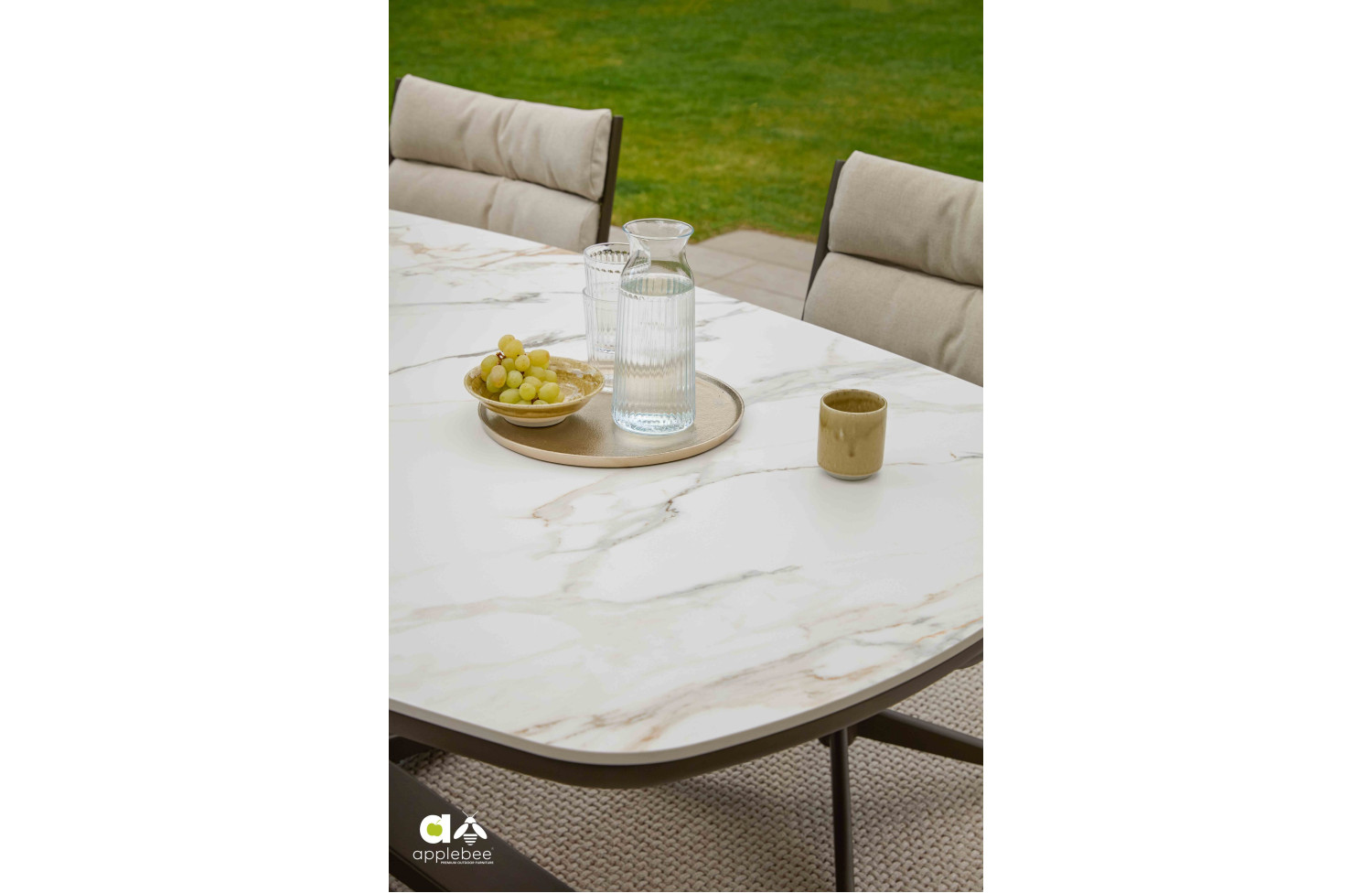 Dining Table 220 APPLE BEE ZANZIBAR 72000590 72000591 72000592 / BRONZE