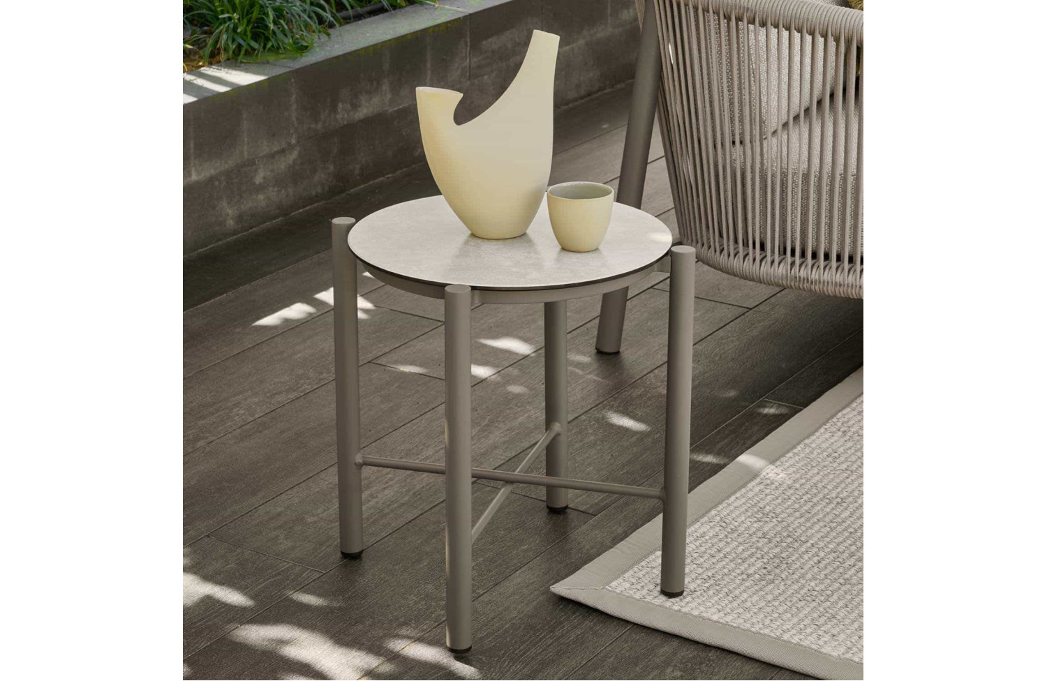 Coffee Table d. 40 APPLE BEE BORA BORA 72000548 / TAUPE / GREY