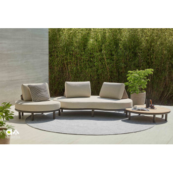 Carpet d.300 72000379 / dark grey APPLE BEE SWIRL